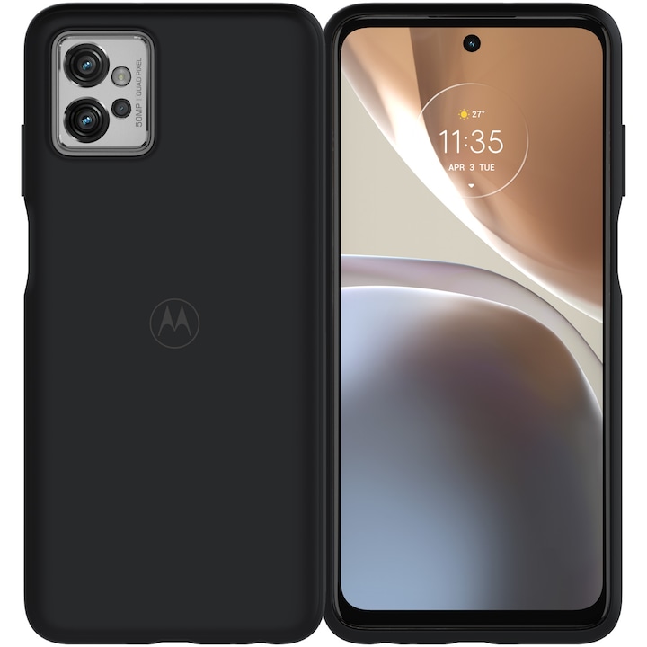 Husa de protectie Motorola Premium Soft Case pentru G32, Black
