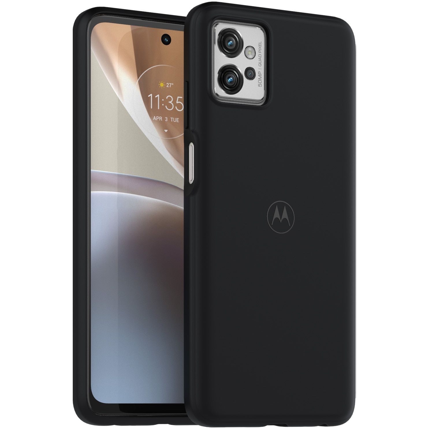 Husa de protectie Motorola Premium Soft Case pentru G32, Black