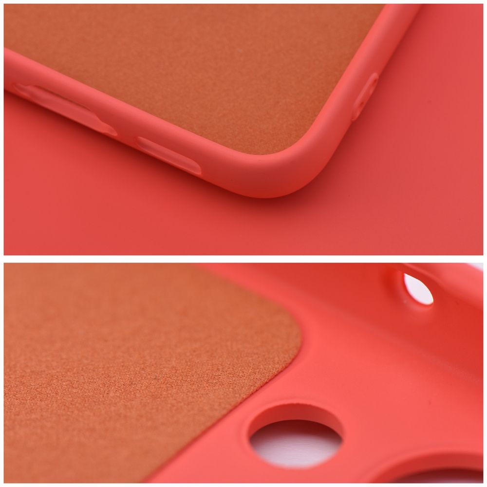 Husa BestCase® Premium Silicon, Compatibila Cu Samsung Galaxy A15, 1.2MM Slim, Microfibra in interior, Antisoc, Rezistent la socuri, Protectie Camera, Margini ridicate pentru protectia ecranului, Portocaliu