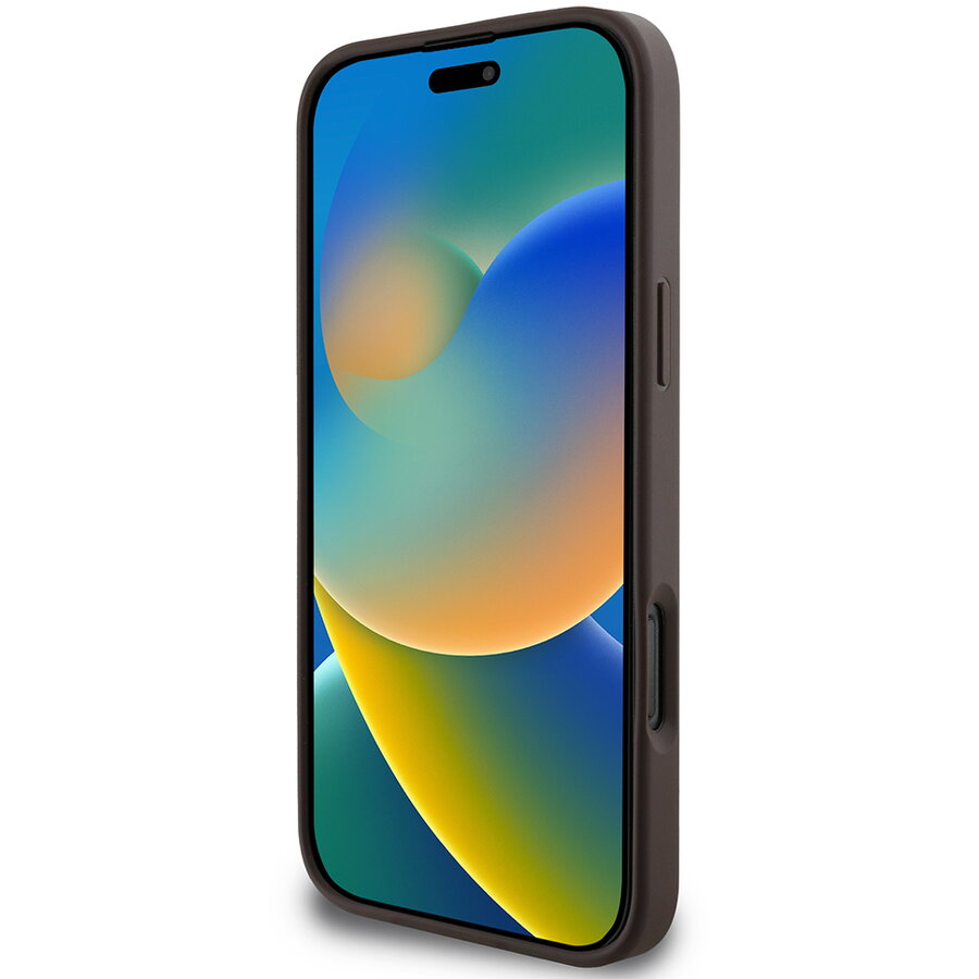 Husa pentru iPhone 16 Pro - Guess Hardcase 4G Classic (GUHCP16LG4GFGR) - Black