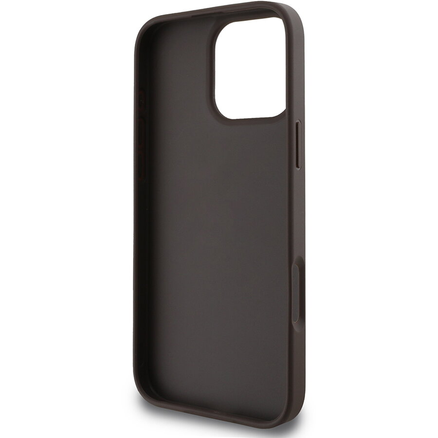 Husa pentru iPhone 16 Pro - Guess Hardcase 4G Classic (GUHCP16LG4GFGR) - Black