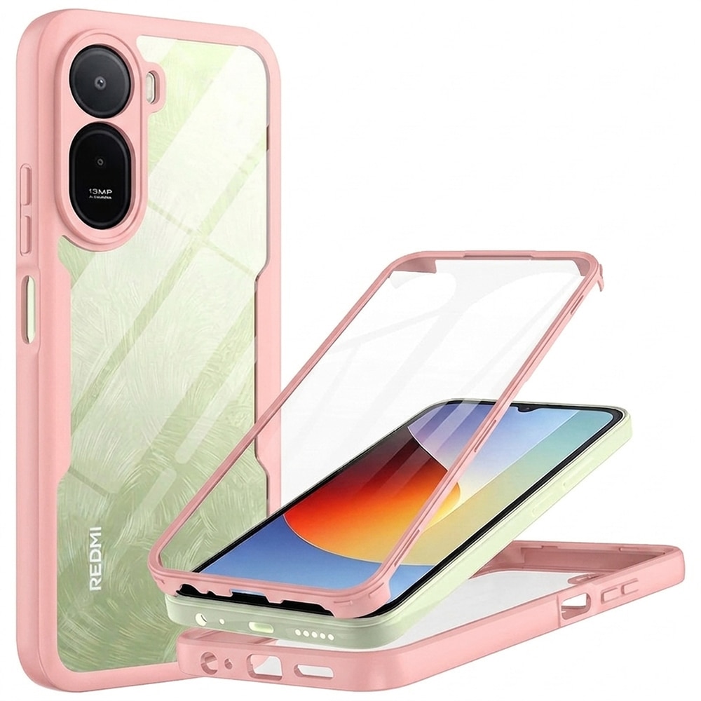 Husa 360° Xiaomi Redmi A7 Pro 4G Techsuit ColorVerse, roz