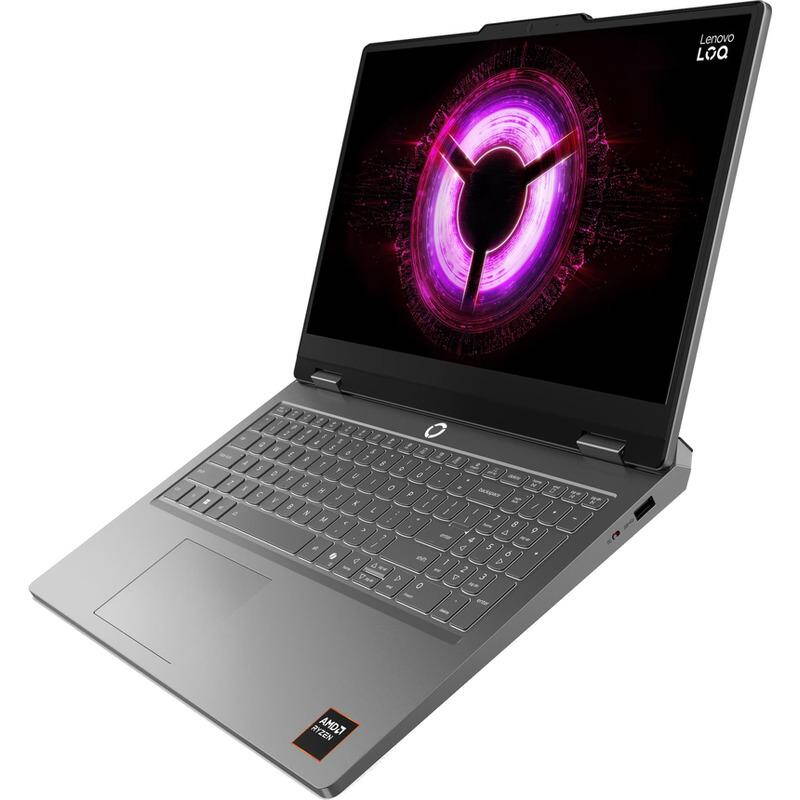 Laptop Lenovo LOQ Essential 15 Ryzen 7 170 15.6inch 144Hz 16GB 512GB Windows 11 Home RTX5060 Gri