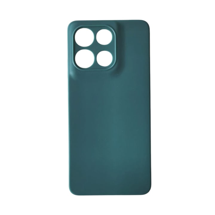 Husa Jelly G-Tech Silicone Compatibil cu Motorola Moto G86, Decupaje precise, Flexibila, Protectii Camere, Verde Inchis