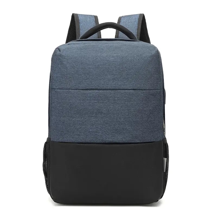 Rucsac laptop, 16 inch, impermeabil, din nylon, culoare solida