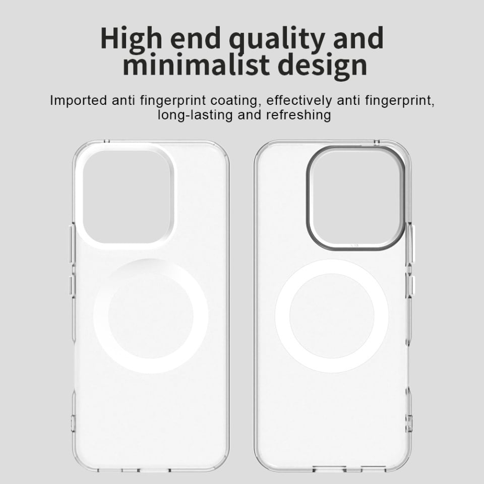 Husa pentru Honor 400 Lite, SKYDDAR INOVATION, CandyCase, Magsafe, set cu sticker, Alb