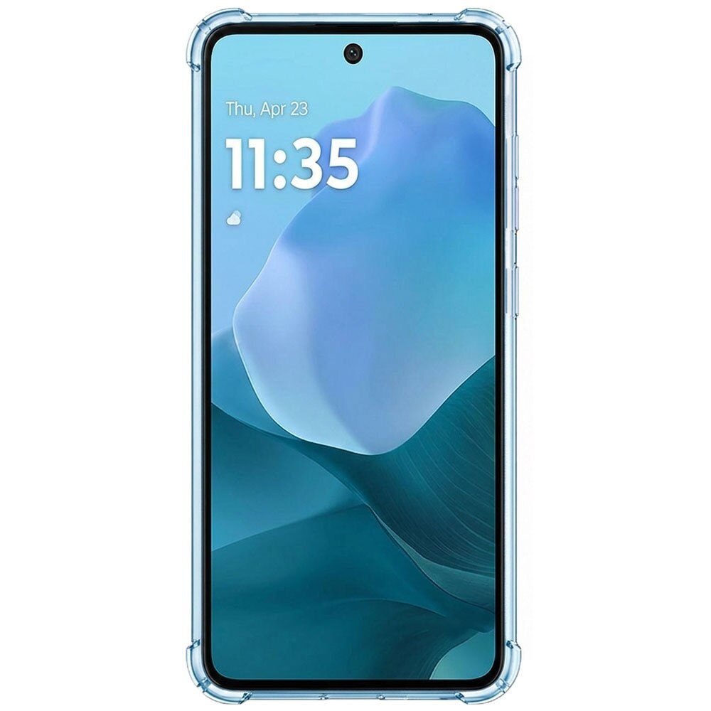 Husa pentru Motorola Moto G17 / G17 Power, Spate din policarbonat, Clear Magnet Pro, Wireless charging, Colturi aerate cu protectie antisoc, Margine de silicon, Magnetica, Perfect Fit, Transparenta