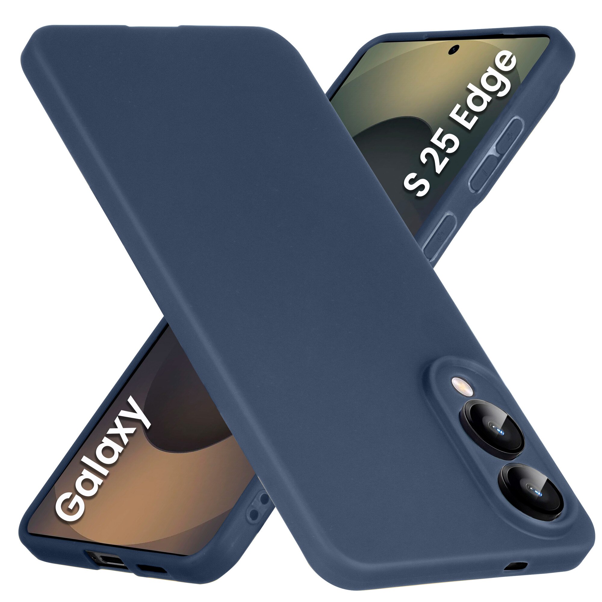 Husa telefon ERBORD pentru Samsung Galaxy S25 Edge, TPU mat, granat, compatibila cu incarcatoare inductive, dimensiuni precise