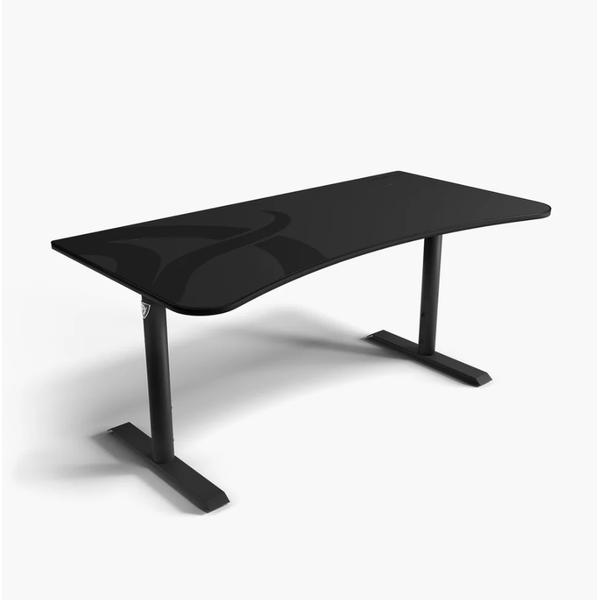 Birou Gaming Arozzi Arena Gunmetal Large, 160 x 82 cm, Max 80 kg (Negru)