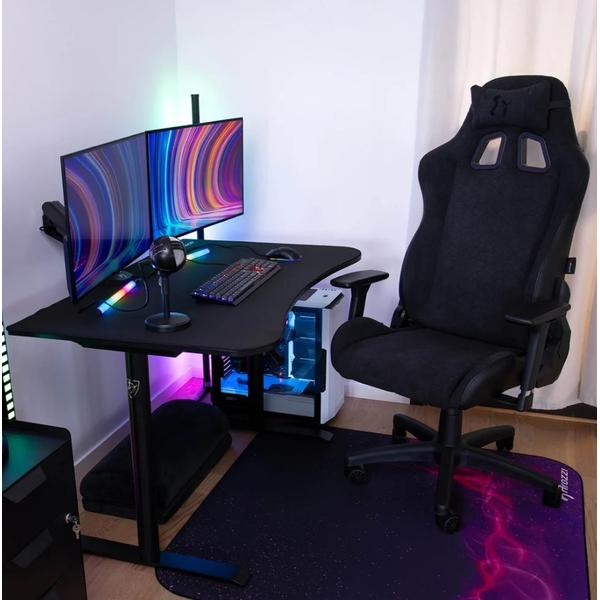Birou Gaming Arozzi Arena Small, 114 x 71 cm, Max 65 kg (Negru)