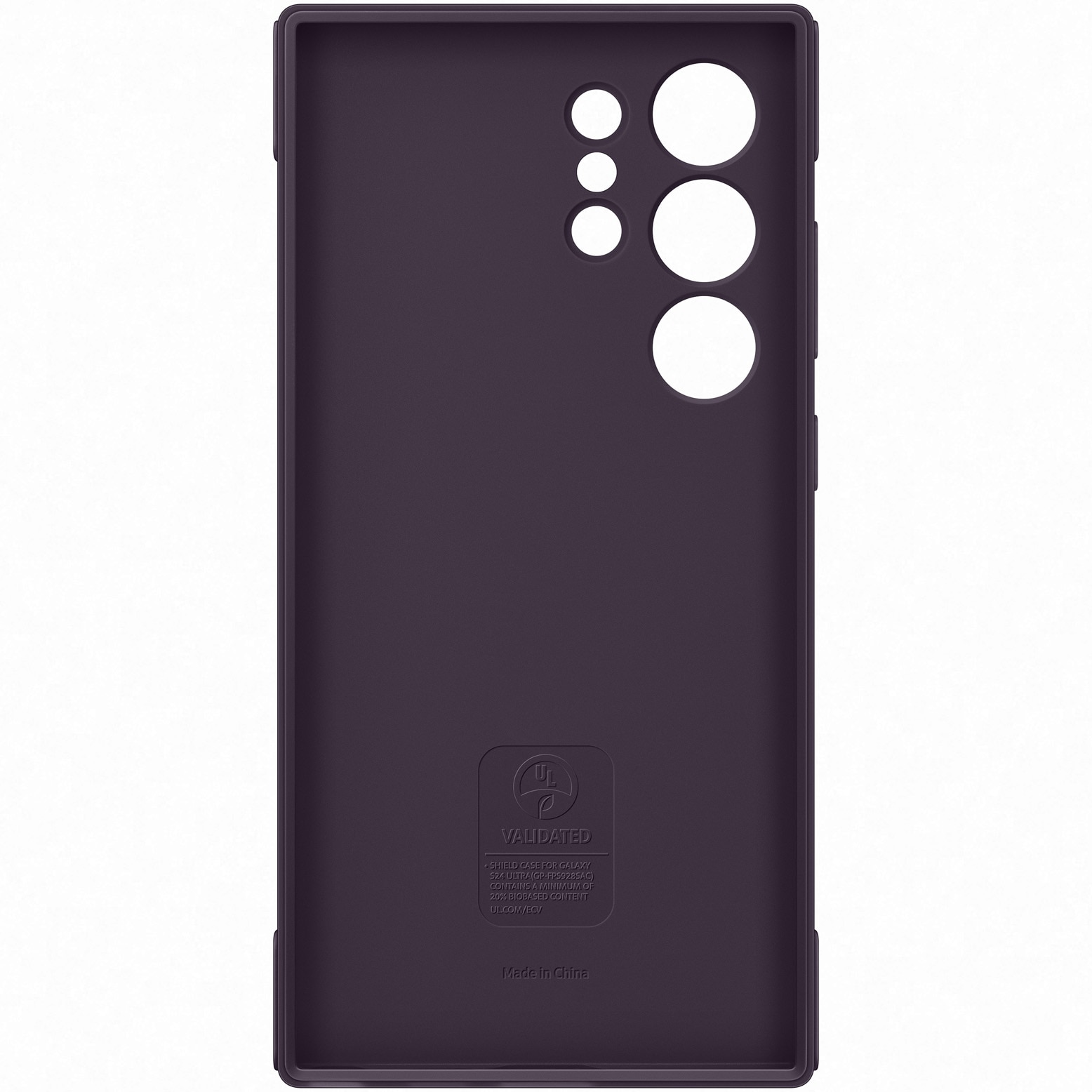 Husa de protectie Samsung Shield Case pentru Galaxy S24 Ultra, DARK VIOLET