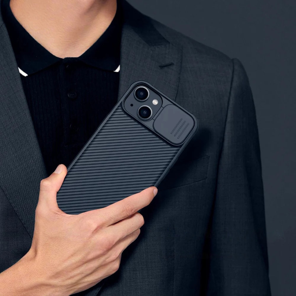 Husa telefon, Nillkin, TPU, Compatibila cu iPhone 14 Plus, Negru