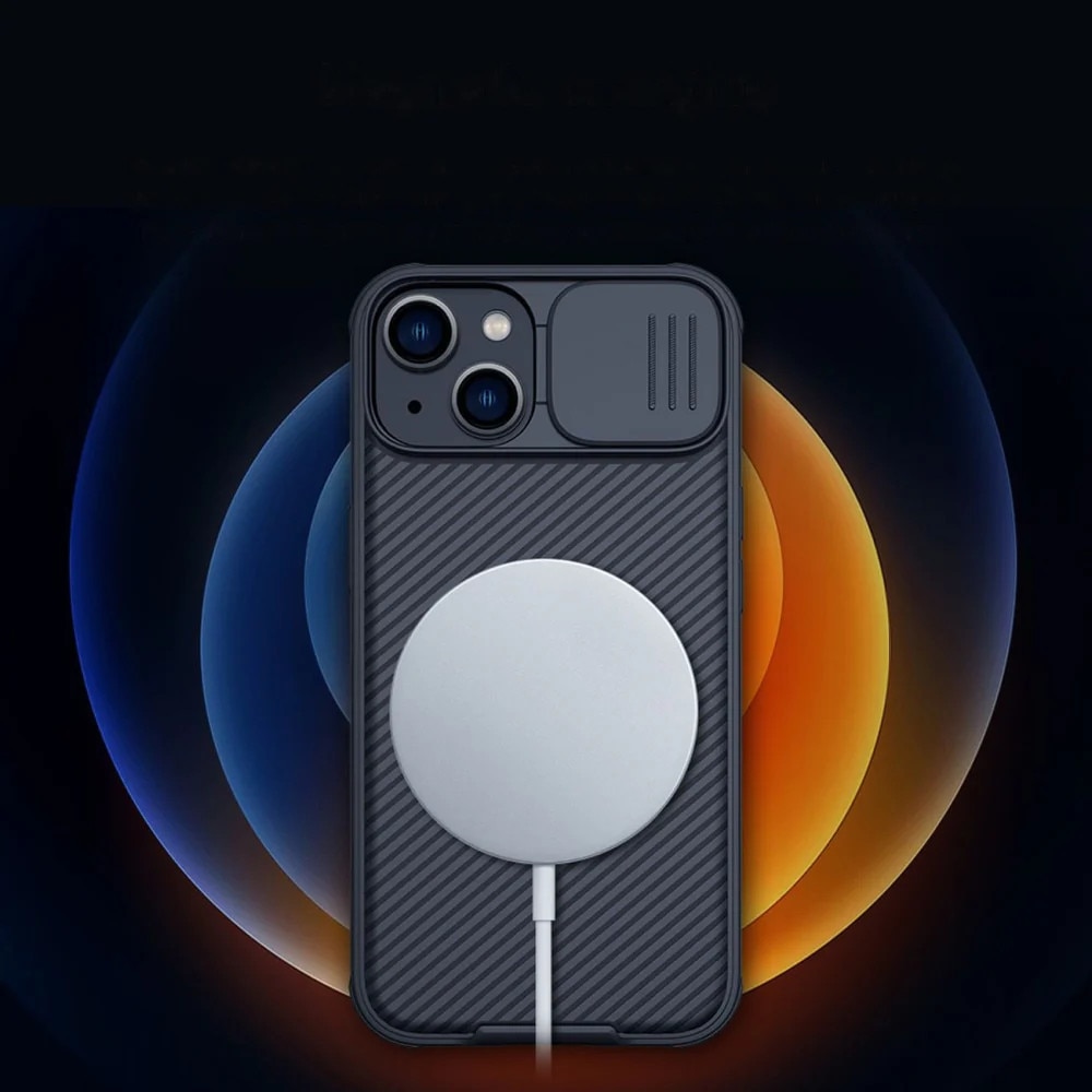 Husa telefon, Nillkin, TPU, Compatibila cu iPhone 14 Plus, Negru
