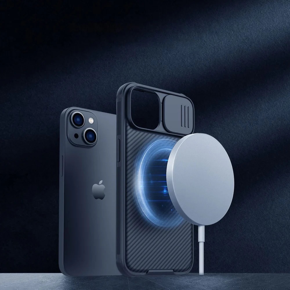Husa telefon, Nillkin, TPU, Compatibila cu iPhone 14 Plus, Negru