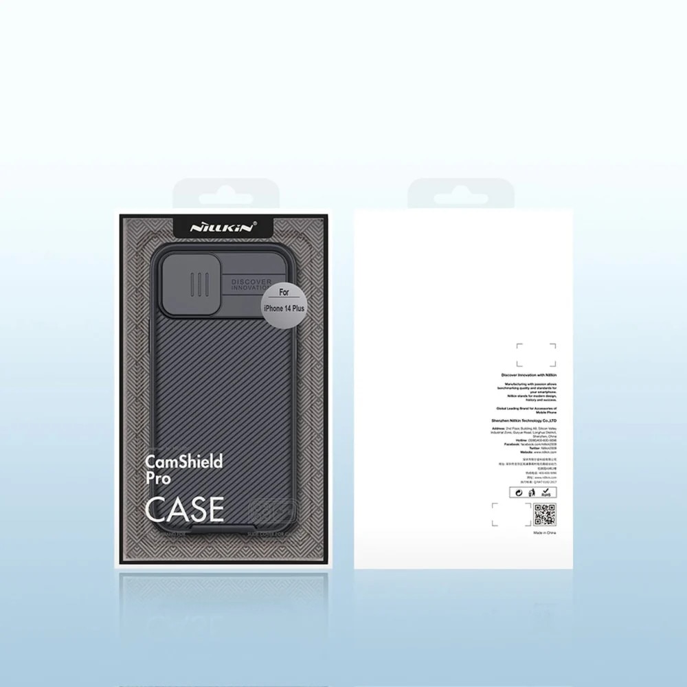 Husa telefon, Nillkin, TPU, Compatibila cu iPhone 14 Plus, Negru