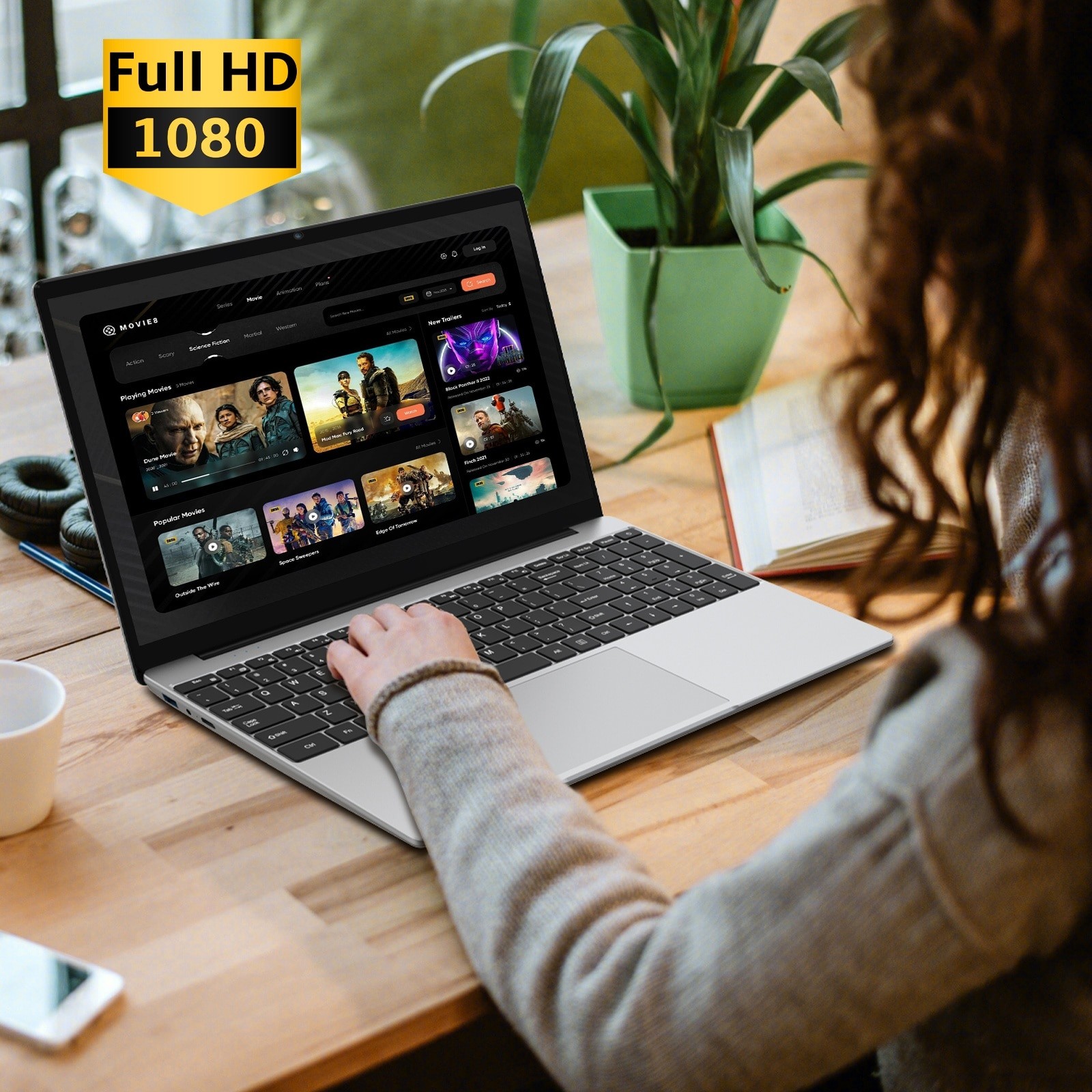 Laptop Business Auusda, procesor Centrino N95, 32GB RAM, SSD 1TB, ecran IPS 15.6" FHD, tastatura iluminata, Windows 11 Pro