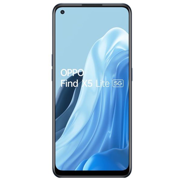 Telefon mobil Oppo Find X5 Lite, 5G, 256 GB, 8 GB RAM, Dual-SIM, Starlight Black