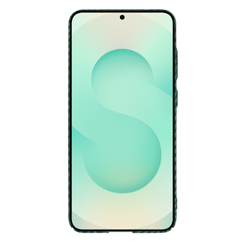 Husa pentru Samsung Galaxy S25 Plus - Techsuit Carbonite FiberShell - Green