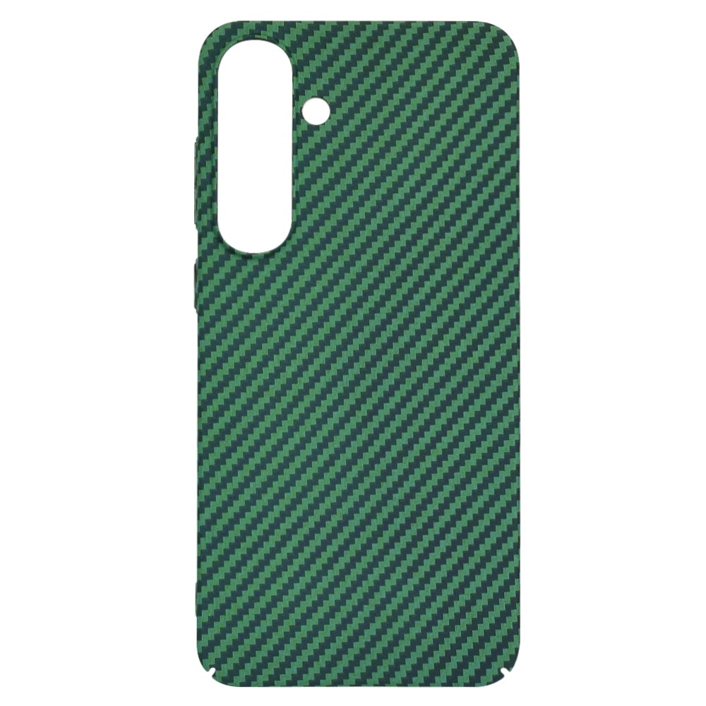 Husa pentru Samsung Galaxy S25 Plus - Techsuit Carbonite FiberShell - Green