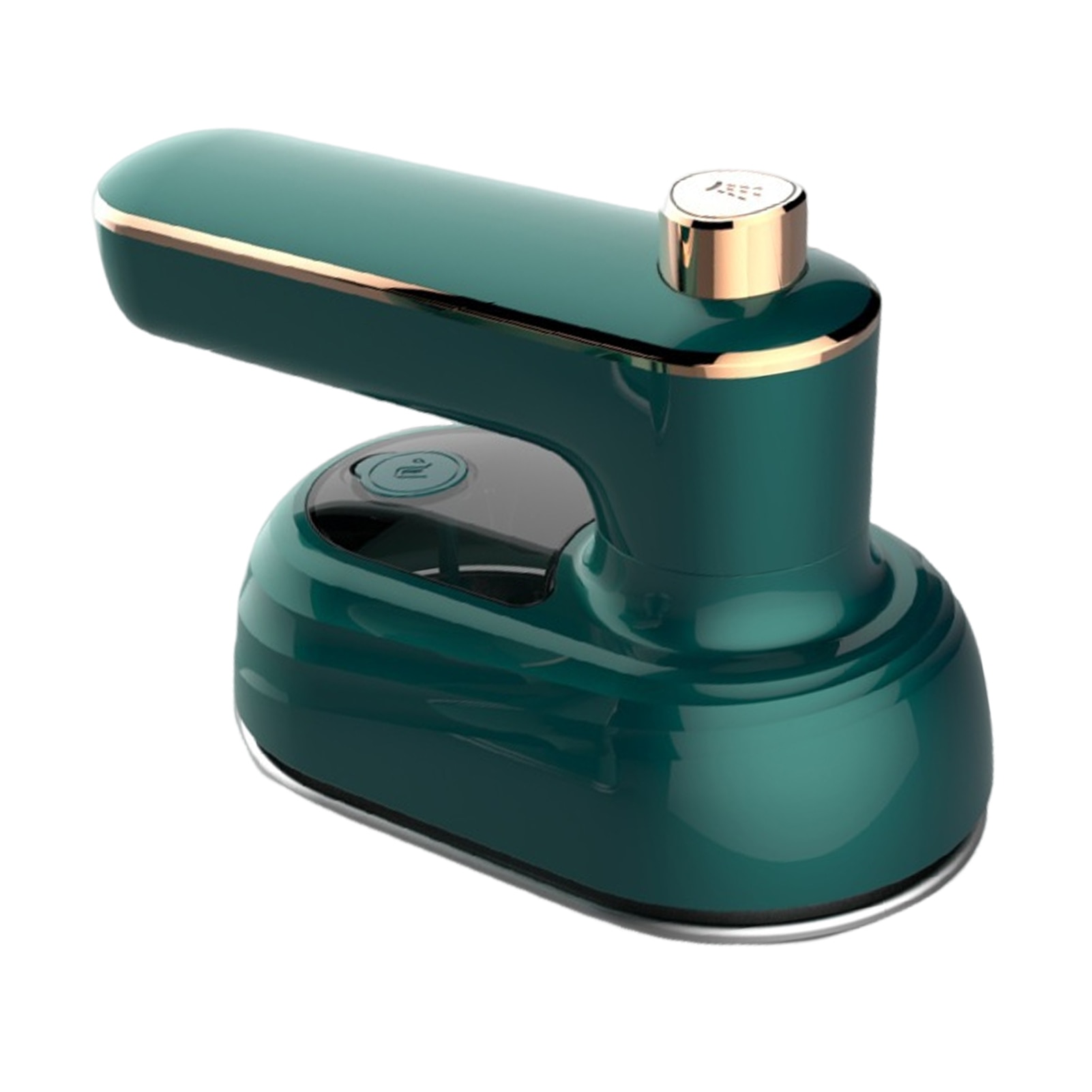 Mini steamer pentru haine ZYBLSSBB LSM2xh7249-BCS0343205, portabil handheld, utilizare umed/uscat, incalzire rapida, 110V, corp ABS, verde, dim. 12.8×8.4×6.8 cm