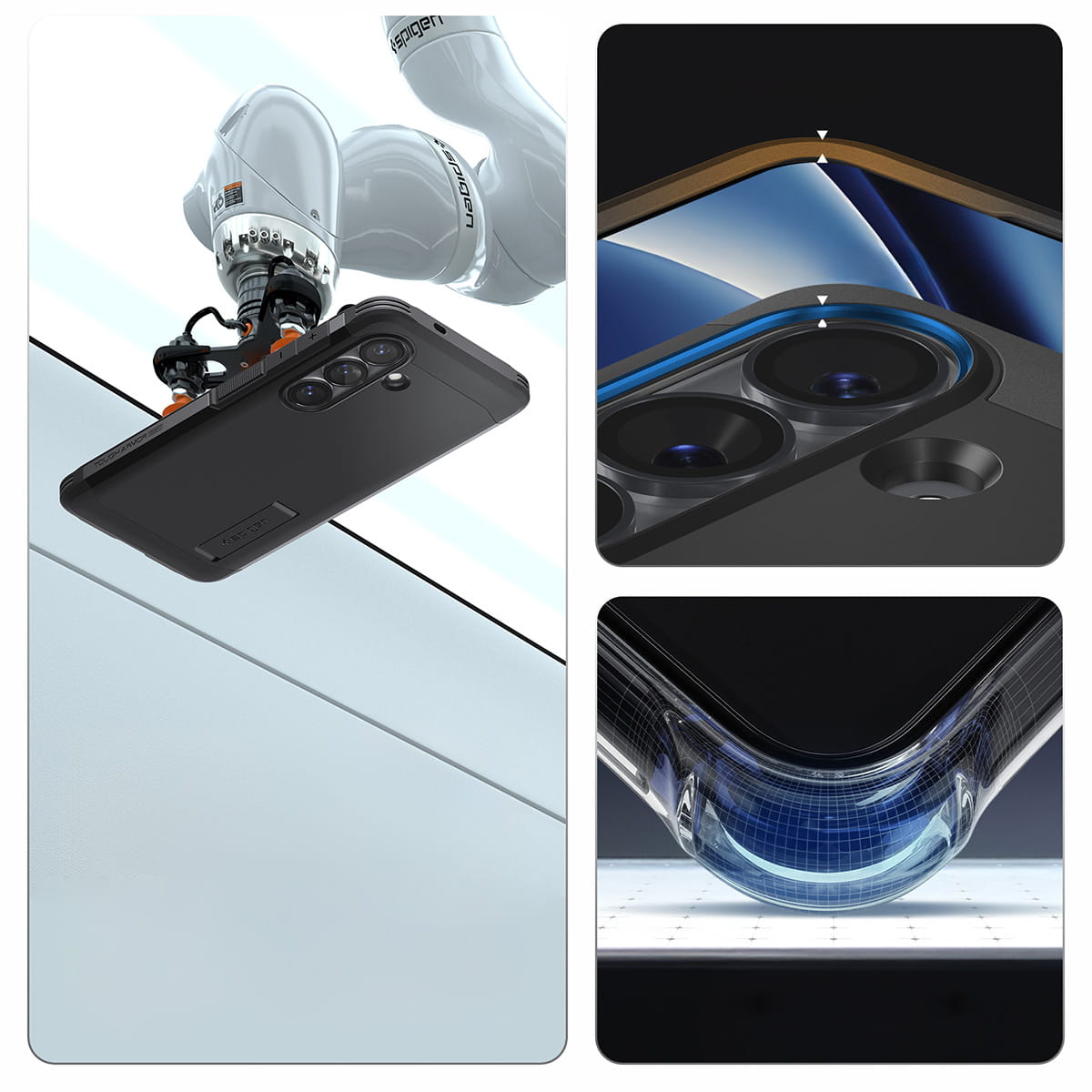 Husa, Spigen Tough Armor Mag pentru Galaxy S26, Negru