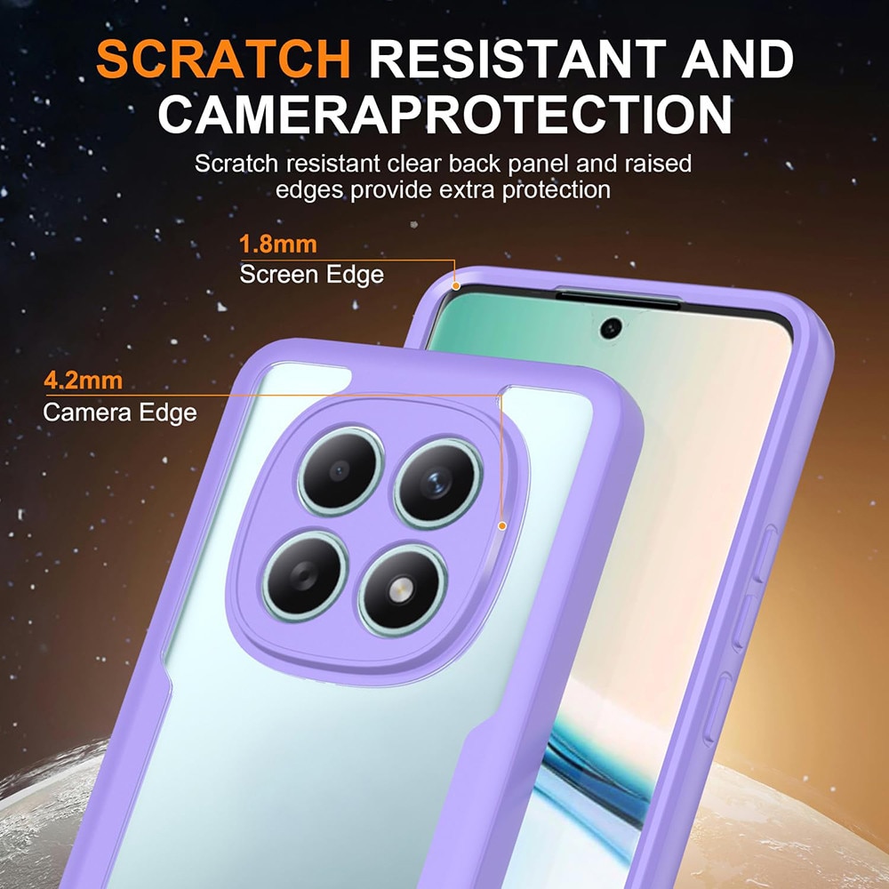 Husa pentru Xiaomi Redmi Note 15 5G / Poco M8 5G + Folie - Techsuit ColorVerse 360 Series - Purple
