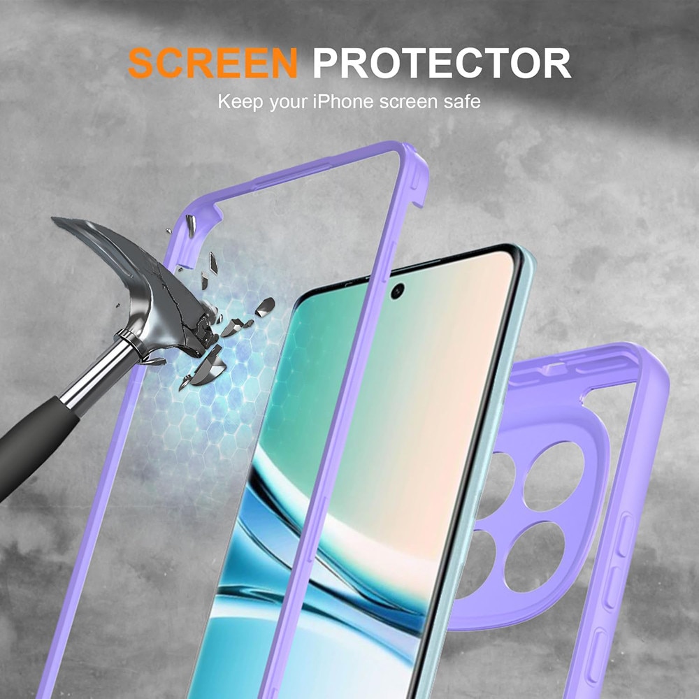 Husa pentru Xiaomi Redmi Note 15 5G / Poco M8 5G + Folie - Techsuit ColorVerse 360 Series - Purple