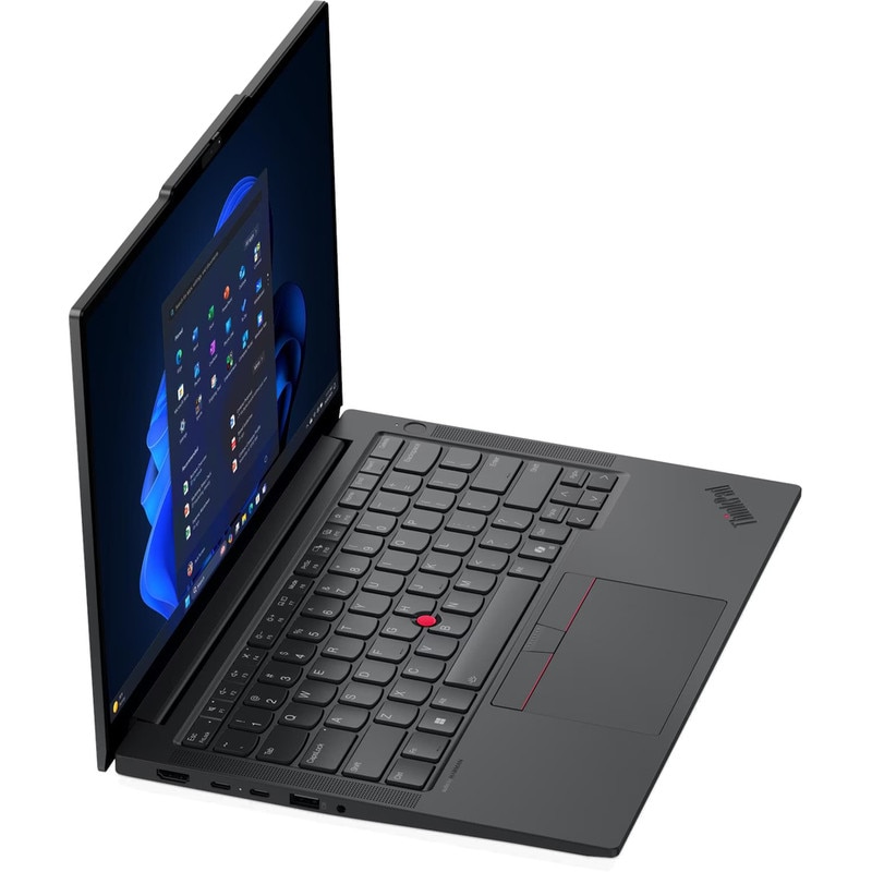 Laptop Lenovo 14'' ThinkPad E14 Gen 8, WUXGA IPS, Procesor AMD Ryzen™ AI 7 445 (8M Cache, up to 4.50 GHz), 32GB DDR5, 1TB SSD, AMD Radeon 840M, No OS, Black