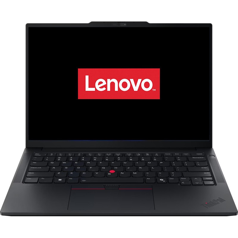 Laptop Lenovo 14'' ThinkPad E14 Gen 8, WUXGA IPS, Procesor AMD Ryzen™ AI 7 445 (8M Cache, up to 4.50 GHz), 32GB DDR5, 1TB SSD, AMD Radeon 840M, No OS, Black