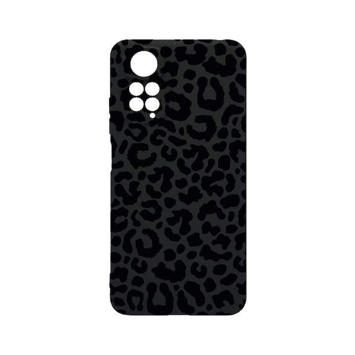 Husa BestCase® Slim SIlicon 0.8MM, Compatibila Cu Xiaomi Redmi Note 11 Pro 4G / 5G, Leopard, Rezistenta la uzura, Protectie Camera, c-B 1057