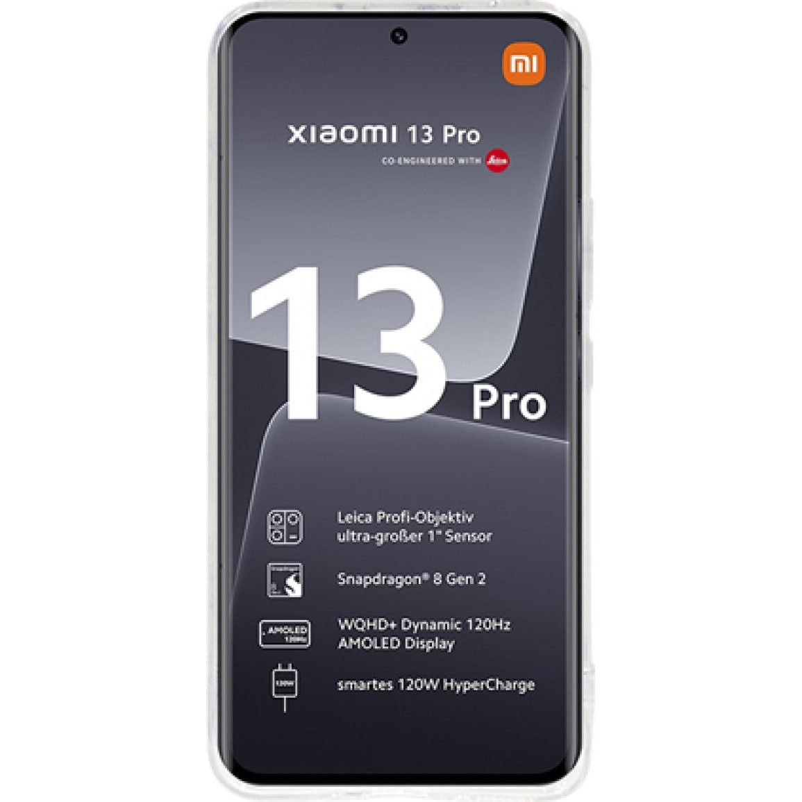 Husa telefon Vivid Xiaomi 13 Pro, subtire, transparenta, 15x7cm