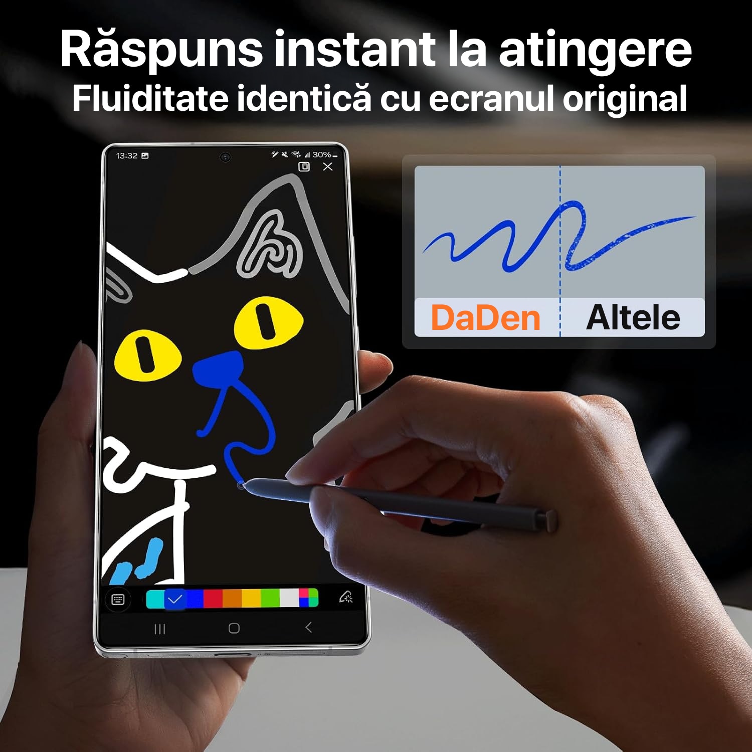 Folie sticla Google Pixel 11 Pro XL DaDen, 9H, Full Cover, Full Glue, Antisoc, HD Clear, Antiamprenta, Compatibila amprenta, Instalare usoara