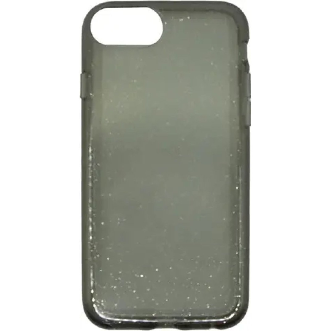 Husa telefon Vivid, model PC Glitter, protectie completa, neagra, pentru Apple iPhone 6/6s/7/8