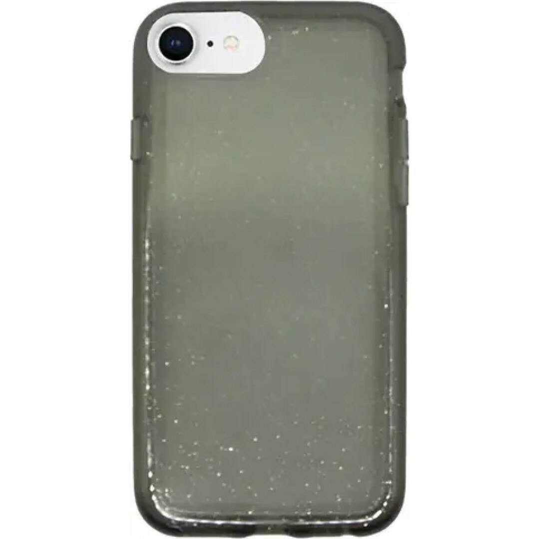 Husa telefon Vivid, model PC Glitter, protectie completa, neagra, pentru Apple iPhone 6/6s/7/8