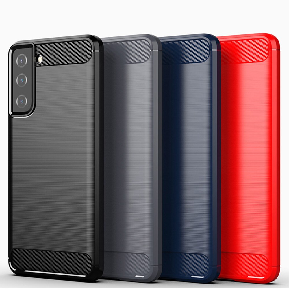 Husa pentru Samsung Galaxy S21 5G, din TPU, Danex, Culoare Negru