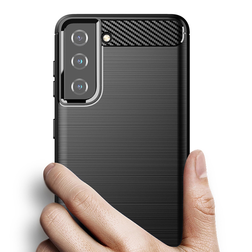 Husa pentru Samsung Galaxy S21 5G, din TPU, Danex, Culoare Negru