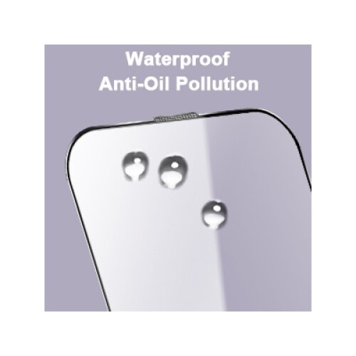 Folie de protectie pentru telefon, Happy, Sticla securizata, Kit de instalare, Pentru iPhone 12, Transparent