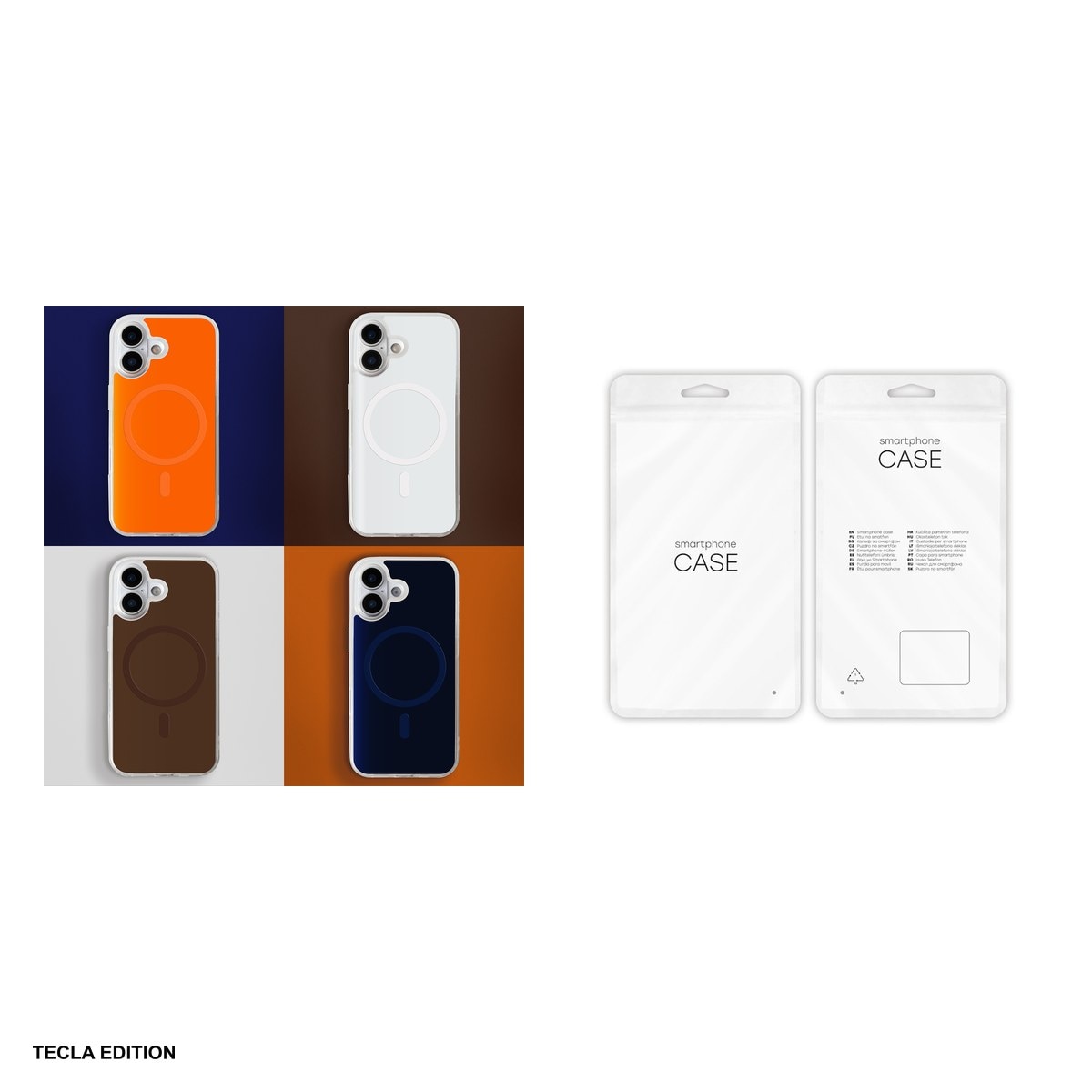 Husa Lowkey Mag pentru Apple iPhone 15, Carcasa magnetica, Albastru inchis