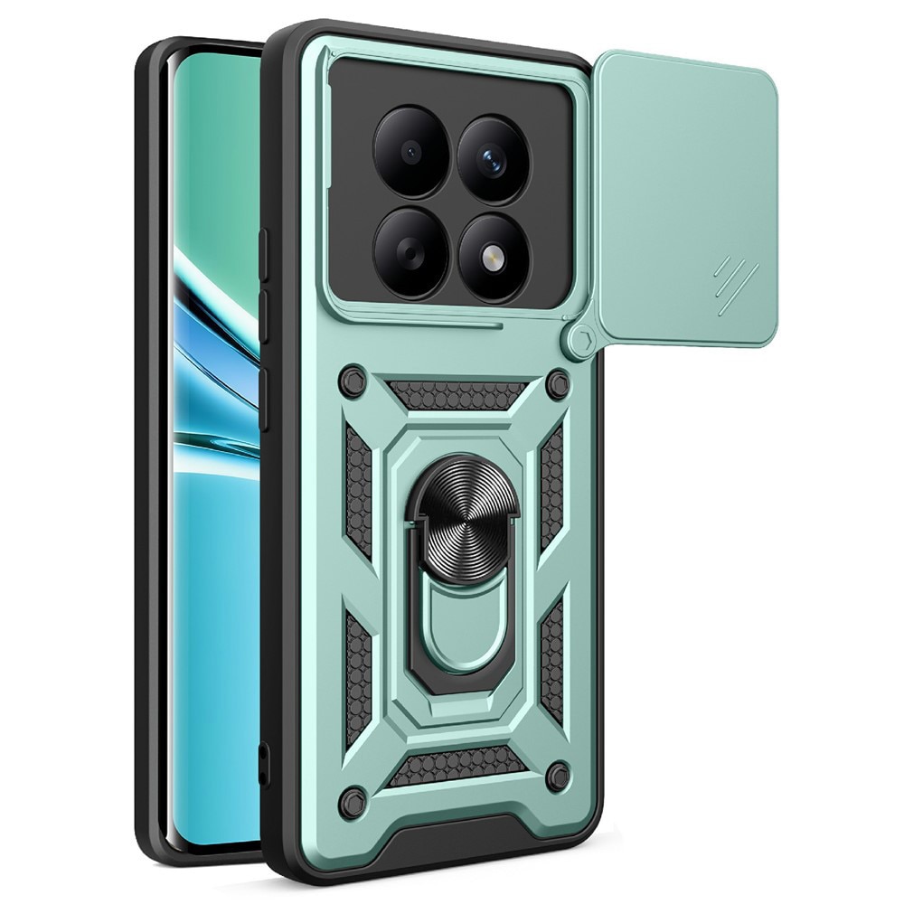 Husa pentru Xiaomi Redmi Note 15 5G / Note 15 4G / Poco M8 5G - Techsuit CamShield Series - Green