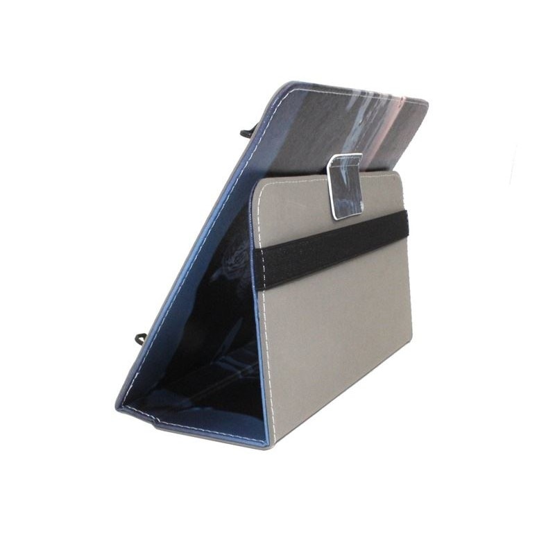 Husa de protectie tableta, T-Mobile T Tablet 5G, TCL TAB, iPad, Samsung, Lenovo, Kruger&Matz EAGLE 1074, Universal, Tiger, 10", albastru