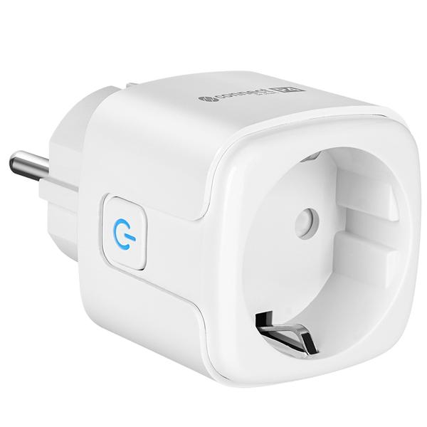 Priza inteligenta WiFi Kruger&Matz KM2202-W Connect P4 Tuya (Alb)