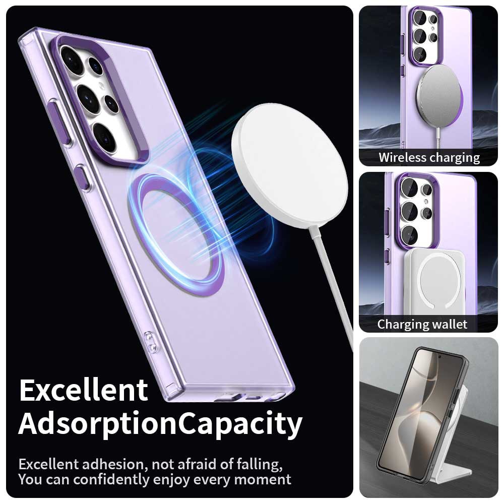 Husa pentru Samsung Galaxy S23 Ultra - Techsuit CandyCase MagSafe - Purple