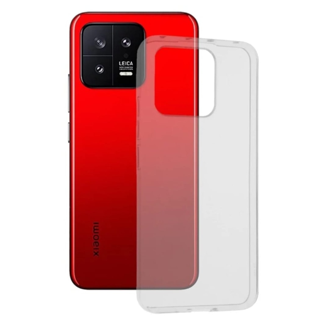 Husa pentru Xiaomi 13T Pro, Silicon, Transparenta, Bulk