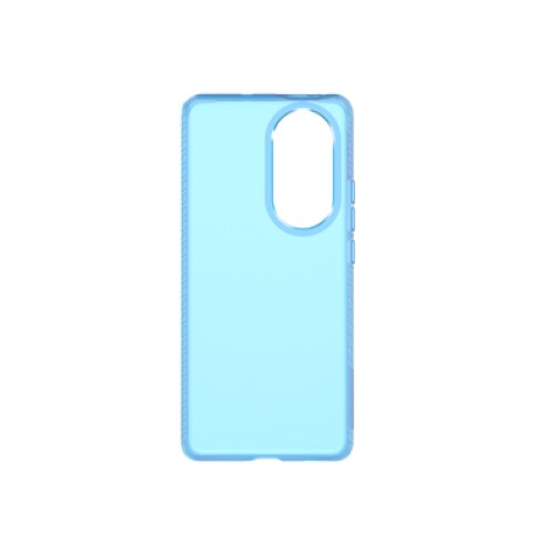 Husă de protecție OPPO Reno10, semitransparentă, albastră, din PC+TPU