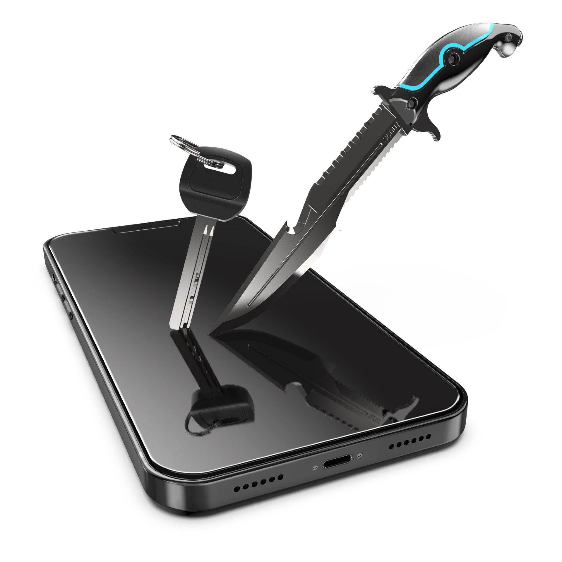 Folie de sticla securizata 5D, 9H, Compatibila cu Apple Iphone 16 Pro, Kit Montare Inclus, Magic Glass ESD