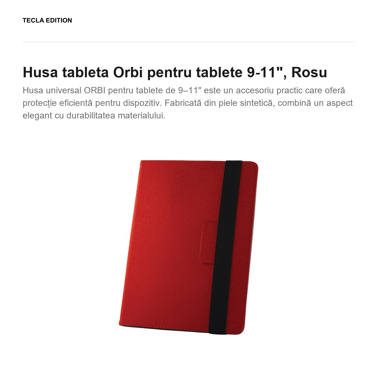 Husa tableta Orbi pentru tablete 9-11", Rosu