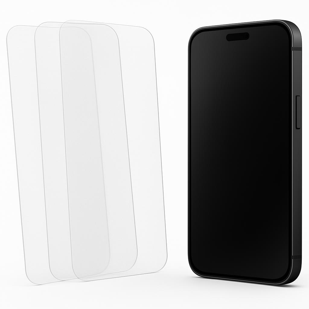 Set 3 Buc. Folie Display Transparenta pentru Cubot KingKong 11, protectie Infinity Enterprise - SIlver pentru ecran telefon Fata din Hydrogel, Flexibil, lipire Completa, Silicon, Set complet pentru Instalare usoara