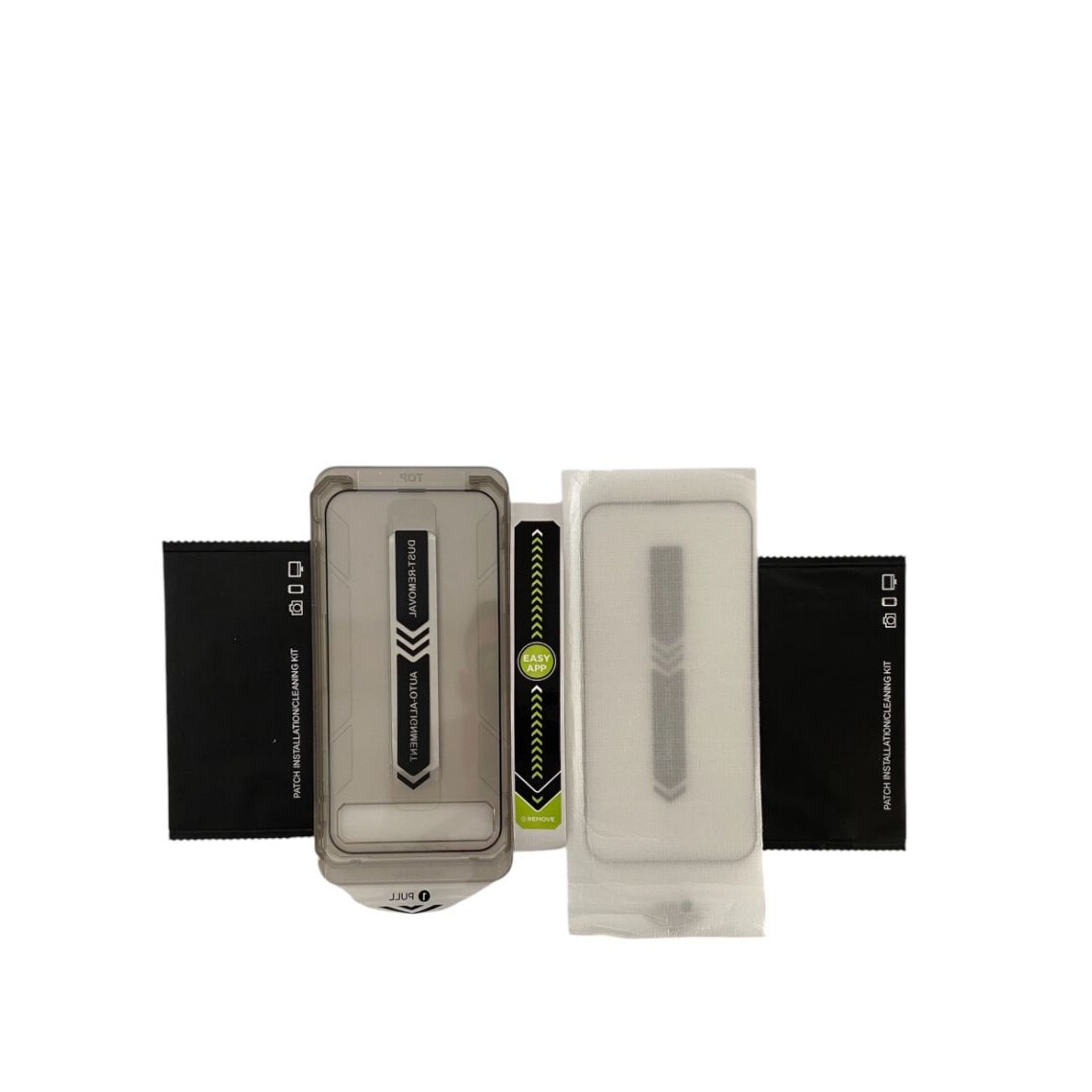 Set 2 Folii Protectie, Ecran Din Sticla Securizata, Cu Dispozitiv De Aplicare Automata In 30 De Secunde Cu Easy App, Compatibil cu iphone 15 pro