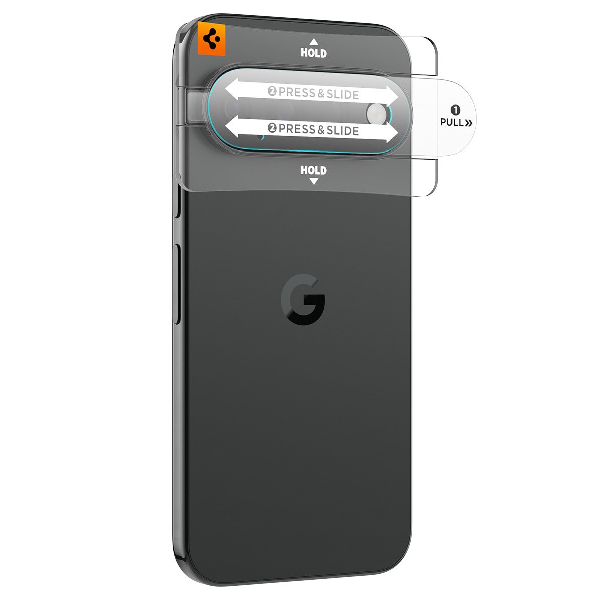 Set 2 folii sticla securizata camera foto Spigen Glass tR EZ Fit Optik Pro compatibile cu Google Pixel 11 Pro XL, Transparent