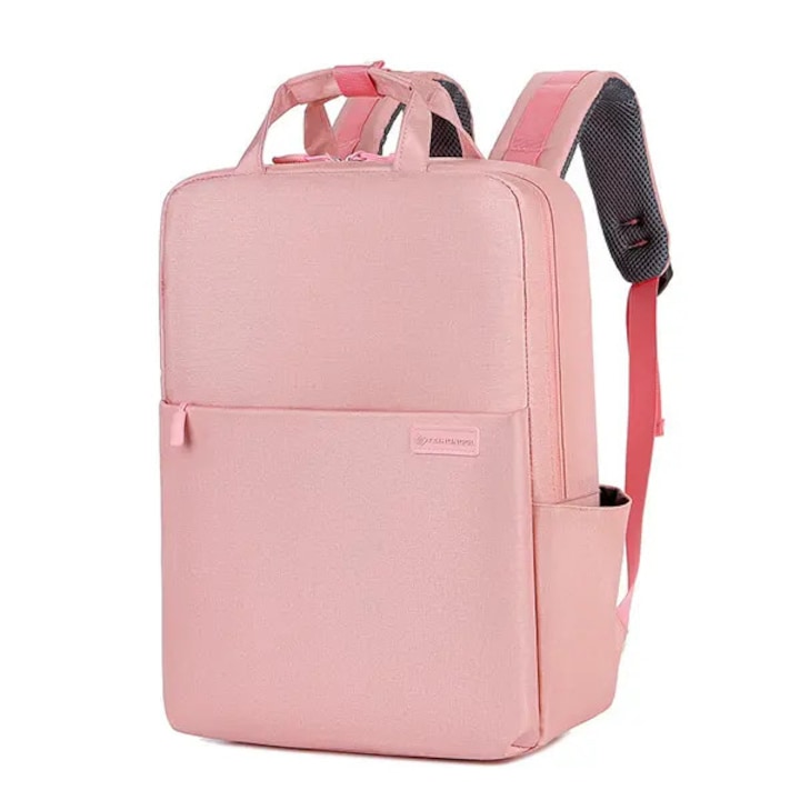 Rucsac laptop 15.6 inch multifunctional roz